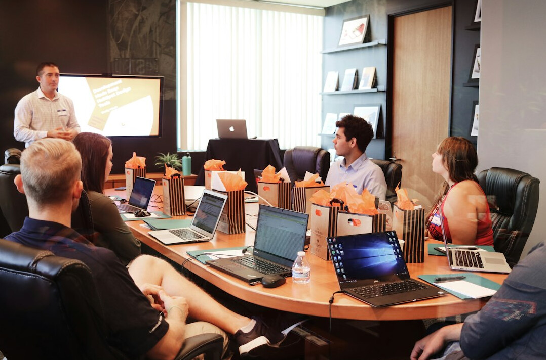business training session